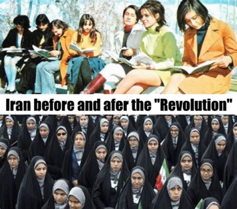 Interesting Images — Iranian Women Before And After The Islamic