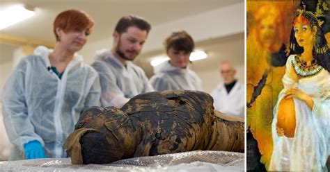 archaeologists uncovered the first ever ancient pregnant mummy in egypt revealed