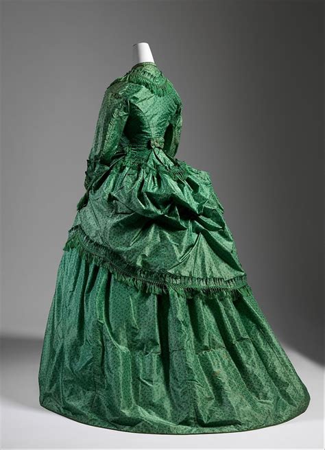 C 1870 Silk Dress British The Met Historical Dresses Fashion