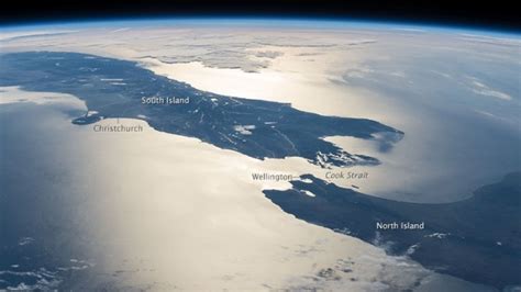 View Of New Zealand From The Iss