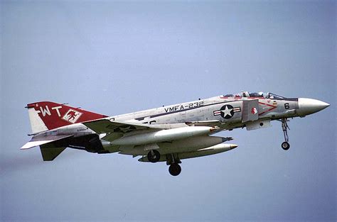 F 4j Phantom Ii Vmfa 232 Red Devils 1974 Military Aircraft Us Navy