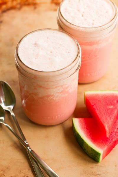 Real Food Watermelon Milkshake Dairy Free Option Recipes To Nourish