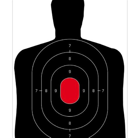 Human Silhouette Paper Gun Range Shooting Targets Buy