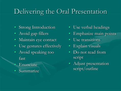 Ppt Oral Reports Powerpoint Presentation Free Download Id5844808