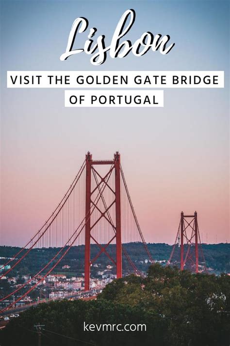 Ponte 25 De Abril Bridge Lisbon The Golden Gate Bridge Of Portugal