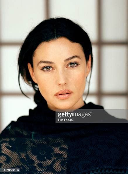 Italian Actress Monica Bellucci On The Set Of Tears Of The Sun