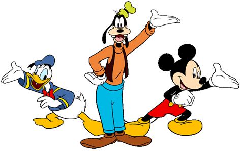 Mickey Donald And Goofy Clip Art 3 Disney Clip Art Galore