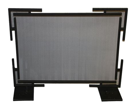 Modern Spark Guard Fireplace Screen Fireside Guard Contemporary Fire