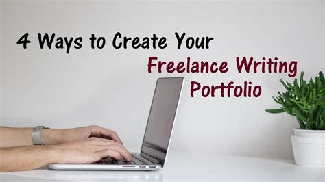 4 Ways To Create Your Freelance Writing Portfolio Youtube