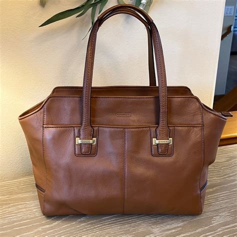 Coach Bags Authentic Coach Taylor Alexis Carryall Leather Tote Bag