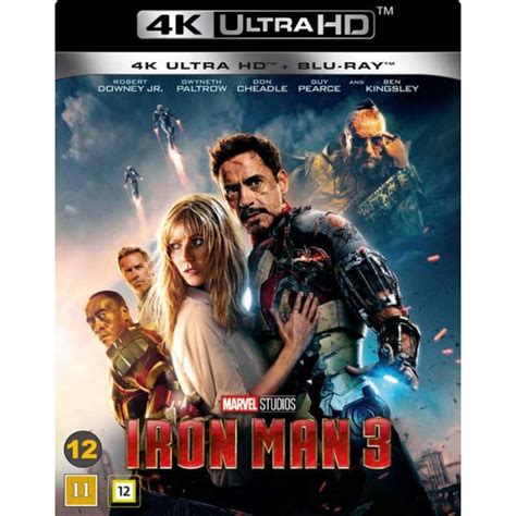 Iron Man 3 4k Ultra Hd Blu Ray Blu Ray 8717418546632