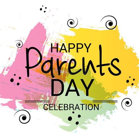 Happy Parents Day Stock Illustration Illustration Of Flyer 117570707