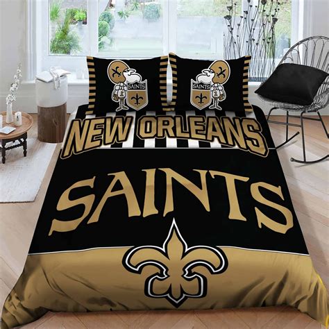 Display your spirit with an officially licensed new orleans saints blanket, pillow, bath mat, and more home accessories from the ultimate sports store. New Orleans Saints Bedding Set Sleepy HETDI2PK2F - Betiti ...