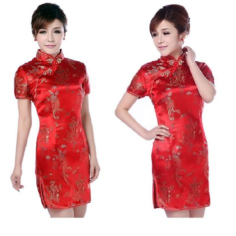17colors chinese traditional costumes women tight bodycon dress cheongsam tang suit dragon