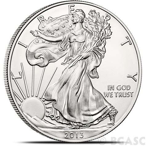 Buy 2013 1 Oz American Silver Eagle Bullion Coin 999 Fine Brilliant