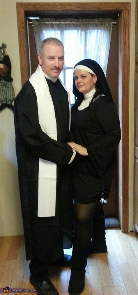 priest and nun couples halloween costume original diy costumes photo 3 5