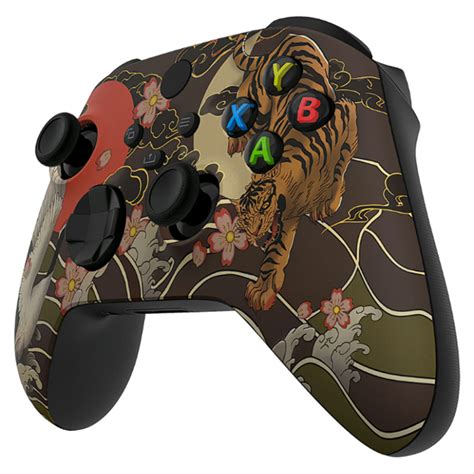 Xbox Series Sx Controller Front Faceplate Art Series Soft Touch Tiger