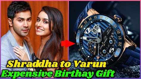 Bollywood actor varun dhawan is celebrating his 34th birthday today and fans poured in wishes for the 'badrinath ki dulhania' actor over social media. Shraddha Kapoor to Varun Dhawan Expensive Birthday Gift ...