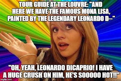 dumb blonde meme imgflip