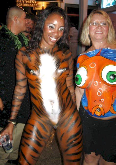 Real Body Paint Paintings