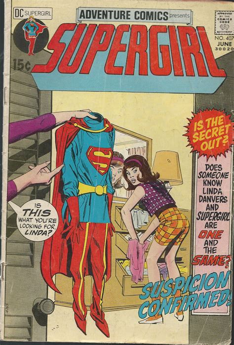 Lot Detail 1971 72 Super Girl Adventure Comics Lot Of 2