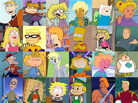 Cartoon Characters With Blonde Hair Telegraph