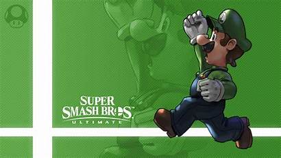 Smash Bros Luigi Ultimate Super Background Games