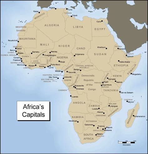 Herméticamente Vida Evidencia Africa Mapa Politico Paises Y Capitales Más Voltaje Activación