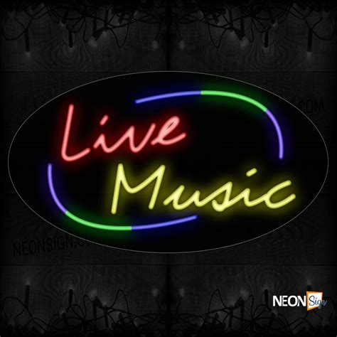 Live Music Neon Signs