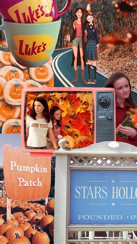 Gilmore Girls Fall Fall Aesthetic Stars Hollow Lukes Diner Fall Vibes Stars Hollow Fall