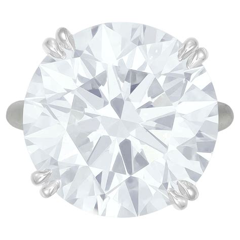 Flawless Gia Certified Carat Round Brilliant Cut Diamond Platinum