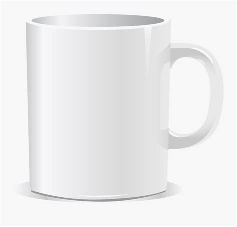 Our ceramic coffee mugs come in two sizes (11 oz. Cup,clip Art,material - Vector White Coffee Mug Png , Free ...