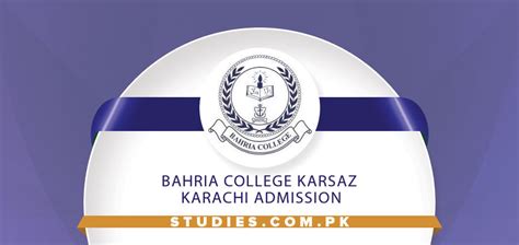 Bahria College Karsaz Karachi Admission 2023