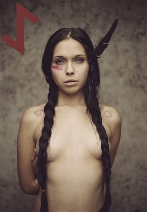 Vintage Native American Indian Girls Nude