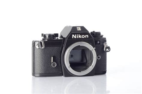Nikon Em 35mm Film Camera Lezot Camera Sales And Camera Repair