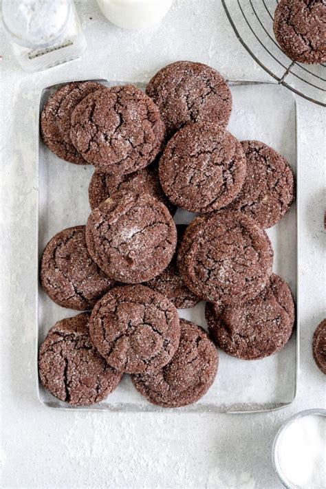 30 Minute Chewy Chocolate Cookies Cloudy Kitchen