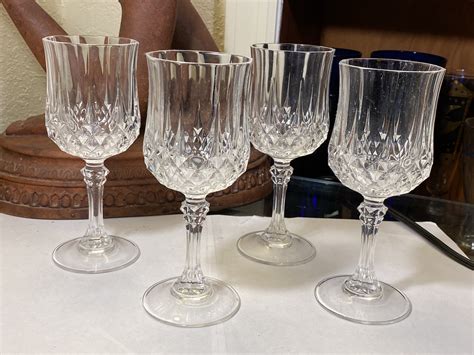 Do You Recognize The Maker Of These Crystal Wine Glasses Antiques Board