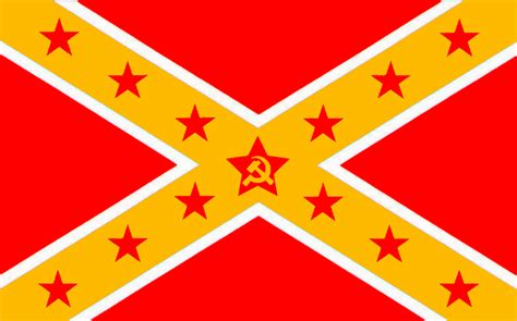 A rejected national flag design was also used as a battle flag by the confederate. Alternative CSA flag 3 by TvrtkoKotromanich on DeviantArt
