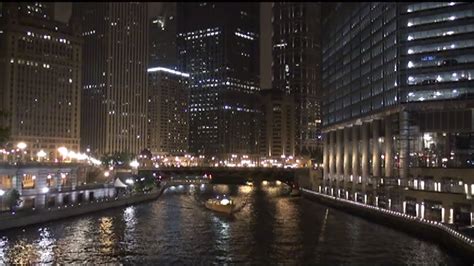 Downtown Chicago At Night Youtube