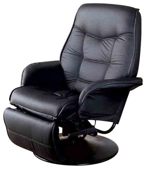 Dale iv fabric power swivel glider recliner $650. Contemporary Berri Swivel Recliner with Flared Arms Leatherette swivel chair, Bl - Contemporary ...
