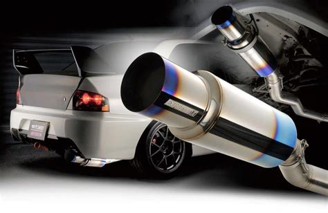 Tomei Expreme Titanium Catback Exhaust System Suits Mitsubishi Evo 7