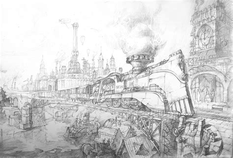 Imperial Locomotive By Kirill Filchenkov Fan Art 2d Cgsociety