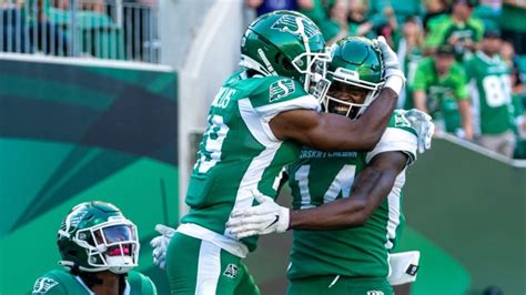 Thats Fire Trio Of Roughriders Receivers Each Gained More Than 700