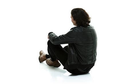 550 Man Sitting On Floor Back Stock Photos Pictures And Royalty Free