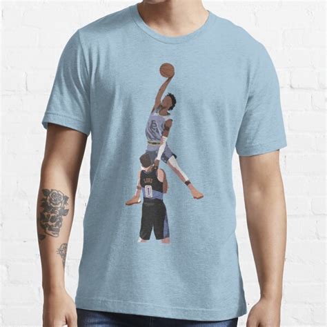Ja Morant Almost Dunks On Kevin Love T Shirt For Sale By Rattraptees