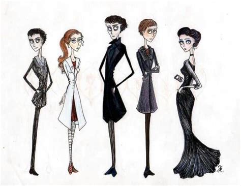 Why Are All Tim Burton Characters Tall And Lanky