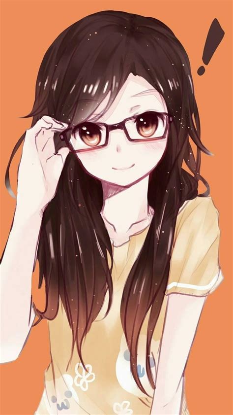 Cute Anime Girl Smiling