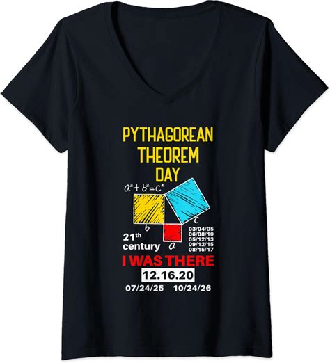 Womens Pythagorean Theorem Day Mathematic I Was There Math