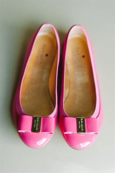 Bright Pink Kate Spade New York Ballet Flats