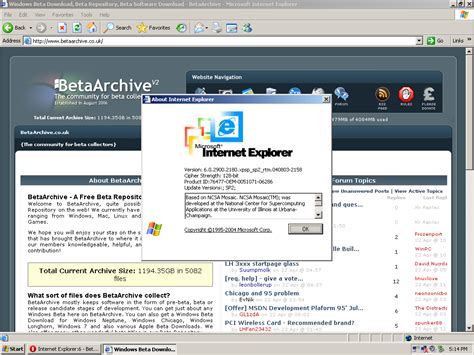Internet Explorer 6 Betaarchive Wiki